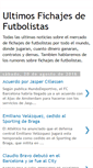 Mobile Screenshot of fichajesfutbolistas.blogspot.com