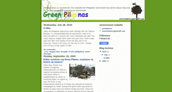 Desktop Screenshot of greenpilipinas.blogspot.com