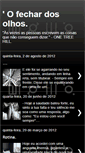 Mobile Screenshot of ofechardosolhos.blogspot.com