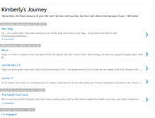 Tablet Screenshot of kimberlysjourneythroughlife.blogspot.com
