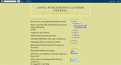 Desktop Screenshot of anvilauthors.blogspot.com