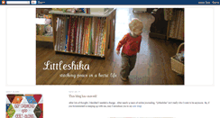 Desktop Screenshot of littleshika.blogspot.com