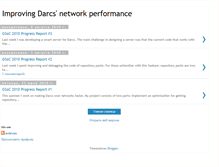 Tablet Screenshot of darcs-gsoc2010.blogspot.com