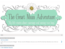 Tablet Screenshot of mommyadventures-leasha.blogspot.com