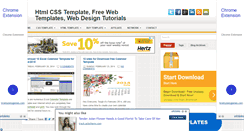 Desktop Screenshot of htmlcsstemplate.blogspot.com