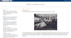 Desktop Screenshot of ironcurtaincall.blogspot.com