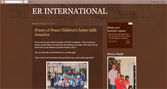 Desktop Screenshot of erinternational.blogspot.com