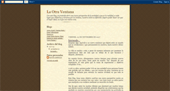 Desktop Screenshot of la-otraventana.blogspot.com