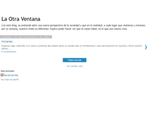 Tablet Screenshot of la-otraventana.blogspot.com