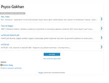 Tablet Screenshot of gokhanpsyco.blogspot.com