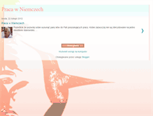 Tablet Screenshot of niemcy-praca.blogspot.com
