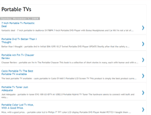 Tablet Screenshot of portable-tvs.blogspot.com