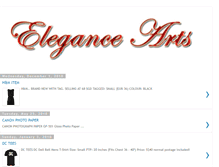 Tablet Screenshot of elegance-arts-instock.blogspot.com