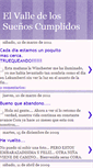Mobile Screenshot of elvalledelossuenoscumplidos.blogspot.com