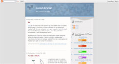 Desktop Screenshot of loopylibrarian.blogspot.com