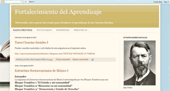 Desktop Screenshot of fortalecimientodelaprendizaje.blogspot.com