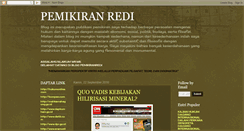 Desktop Screenshot of ahmadredi2003.blogspot.com