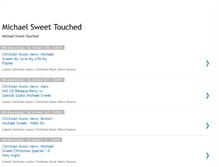 Tablet Screenshot of michael-sweet-touched.blogspot.com