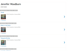 Tablet Screenshot of jenniferwoodburn.blogspot.com