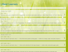 Tablet Screenshot of littlestlearnerscurriculum.blogspot.com