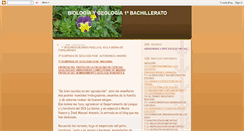Desktop Screenshot of encarni-biologaygeologa1bachillerato.blogspot.com