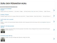 Tablet Screenshot of duraskin.blogspot.com