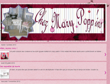 Tablet Screenshot of chezmarypoppins.blogspot.com