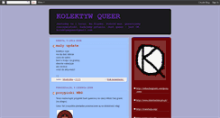 Desktop Screenshot of kolektywqueer.blogspot.com