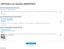 Tablet Screenshot of corrupcionadventista.blogspot.com