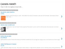 Tablet Screenshot of cahaya-hayati86.blogspot.com