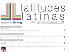 Tablet Screenshot of latitudeslatinas.blogspot.com