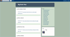 Desktop Screenshot of bigboob-pass.blogspot.com