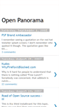 Mobile Screenshot of openpanorama.blogspot.com