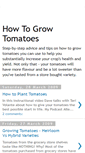 Mobile Screenshot of how-to-grow-tomatoes.blogspot.com