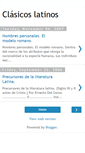 Mobile Screenshot of clasicoslatinos.blogspot.com