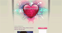 Desktop Screenshot of martesromantico.blogspot.com