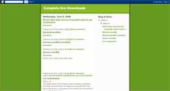 Desktop Screenshot of gredownload.blogspot.com