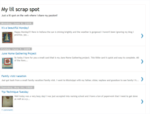 Tablet Screenshot of mylilscrapspot.blogspot.com