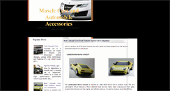 Desktop Screenshot of musclecarfreak.blogspot.com