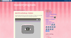 Desktop Screenshot of mirlamasterprogram.blogspot.com