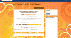 Desktop Screenshot of pengedarcorelle.blogspot.com