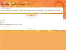 Tablet Screenshot of pengedarcorelle.blogspot.com