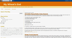 Desktop Screenshot of mywheatsend.blogspot.com
