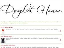 Tablet Screenshot of droplethouse.blogspot.com