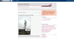 Desktop Screenshot of antennaspotting.blogspot.com