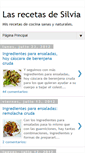 Mobile Screenshot of lasrecetasdesilvia.blogspot.com