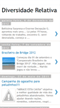 Mobile Screenshot of diversidaderelativa.blogspot.com