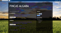 Desktop Screenshot of fincasalgaba.blogspot.com