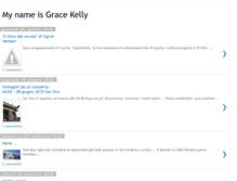 Tablet Screenshot of mynameisgracekelly.blogspot.com