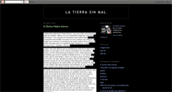 Desktop Screenshot of latierrasinmal.blogspot.com